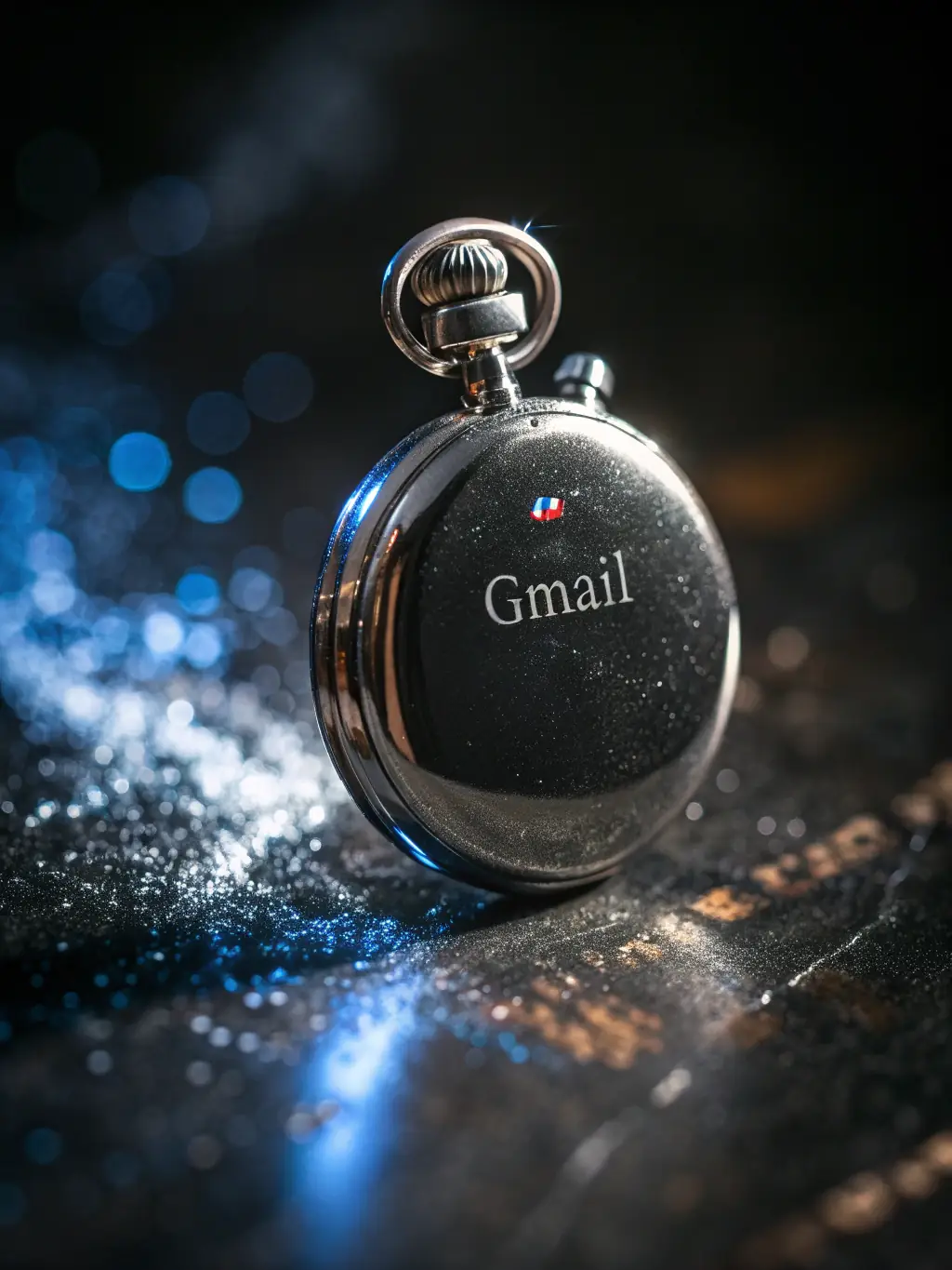 A close-up shot of a stopwatch with a website loading in the background, symbolizing the fast turnaround time of SiteCraft's website design services.