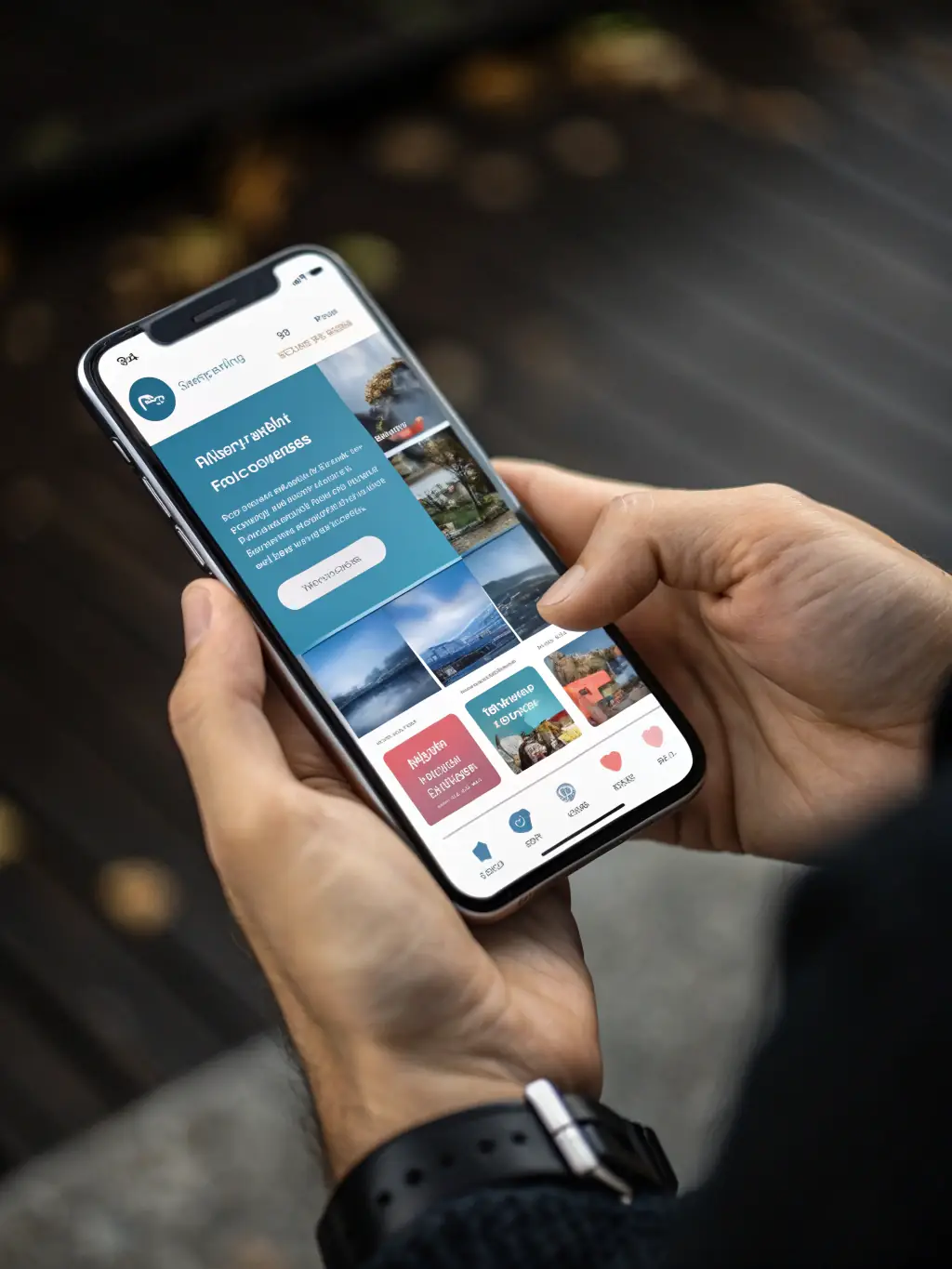 A website loading quickly on a mobile device, illustrating the importance of fast loading times for user satisfaction and SEO ranking.